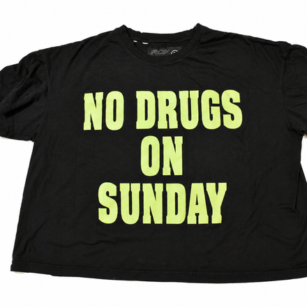 No drugs on Sunday tee